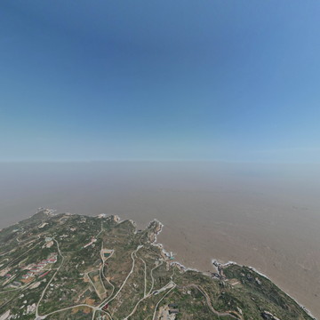 东极岛庙子湖360全景