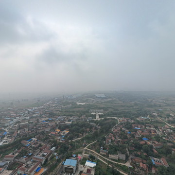 小寨村高空全景