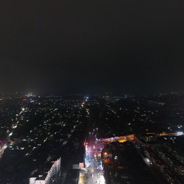 安阳水冶广场720度夜景