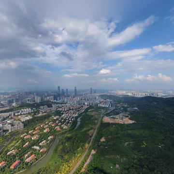 青秀山的国庆丰收节灯展