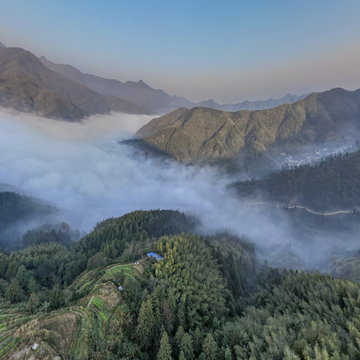 云端之上最美的村庄木梨硔