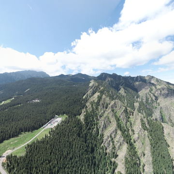 天山天池盘山公路