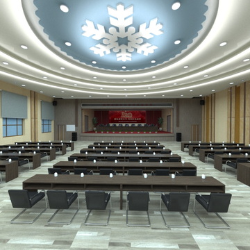 会议厅效果全景