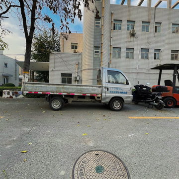 秋日的北交大校园一角