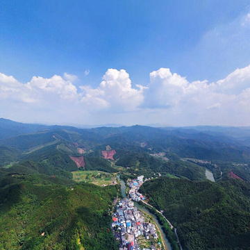 大平瑶族乡航拍全景！