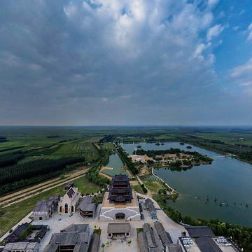 红高粱影视城全景