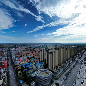 山东省青岛市平度市中杰时代广场全貌