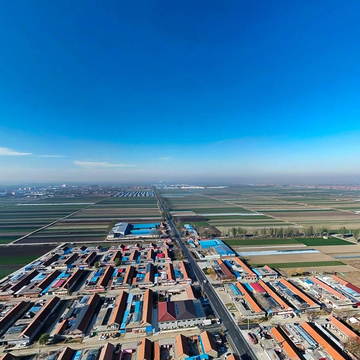 青岛市平度市郭庄镇前河头村航拍