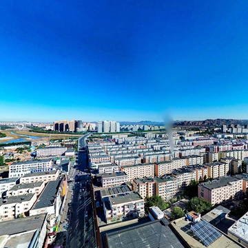 赤峰市市中心全貌