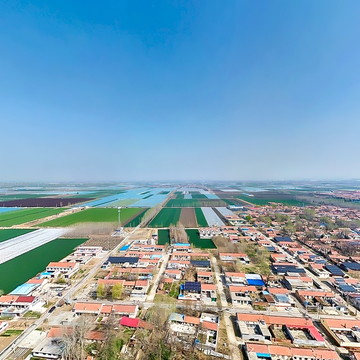 青岛市平度市蓼兰镇侯西庄村航拍