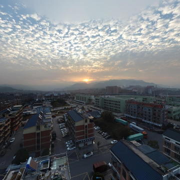 义乌塔下洲6区全景