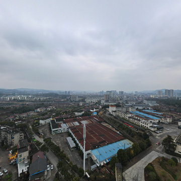 远安家乡全景图