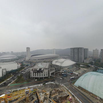 中田大厦地铁站建设
