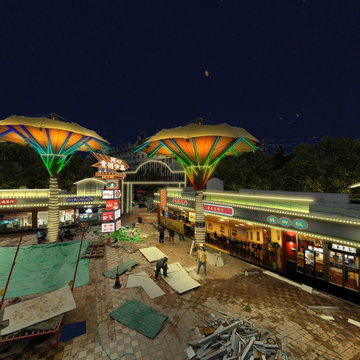 银海尚御夜市街