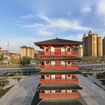 许昌建安阁北海公园附近