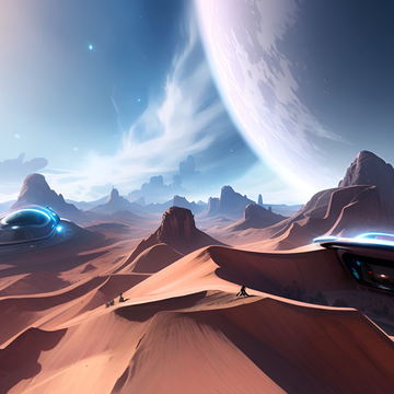 人类的火星城市微型商店