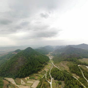 好花红六马村长冲全景