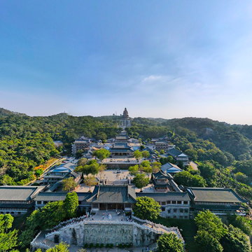 西樵山顶全景图