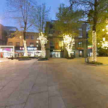 爱山广场全景展示