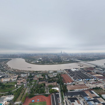 浙江宁波镇海区镇海国际人才公园、宁波帮文化公园