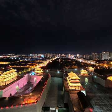 山西 大同 古城夜