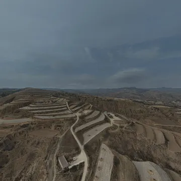 大石滩家乡全景