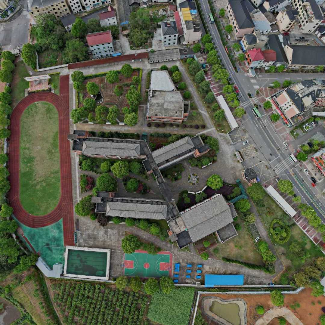 黄店镇风光全景