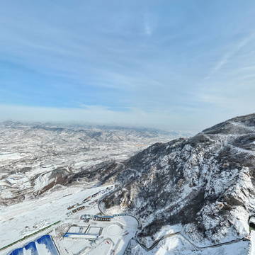 临朐自己的雪山