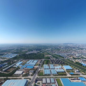 濉溪经济开发区  航拍照片