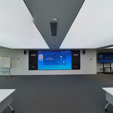 培训室布置桌型效果图