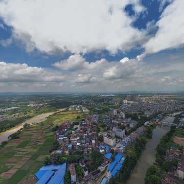 武鸣&middot;西江河&武鸣河交汇处