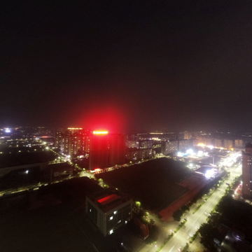 武鸣&middot;大绣球广场夜景