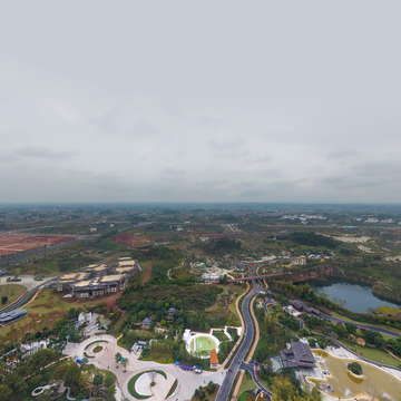 南宁园博园全景