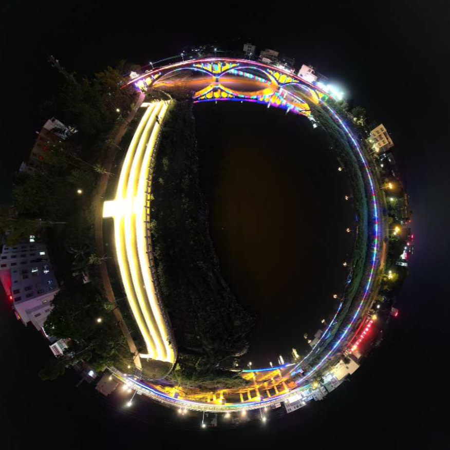 新丰镇溁溪村网红桥