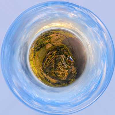 株良古笼村全景