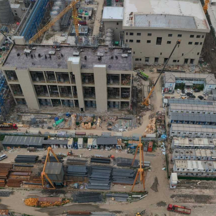 50万吨年高分子（超高分子）聚醚项目土建工程