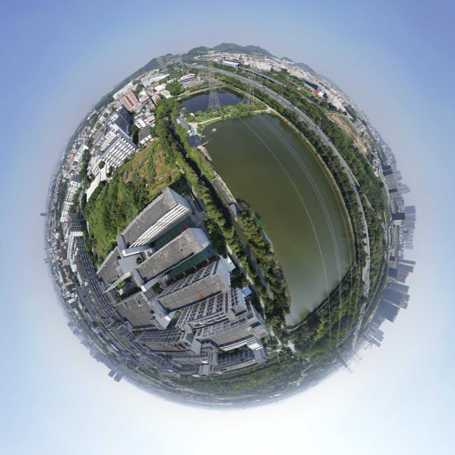 广州市番禺区品牌专修考研寄宿-航拍全景漫游