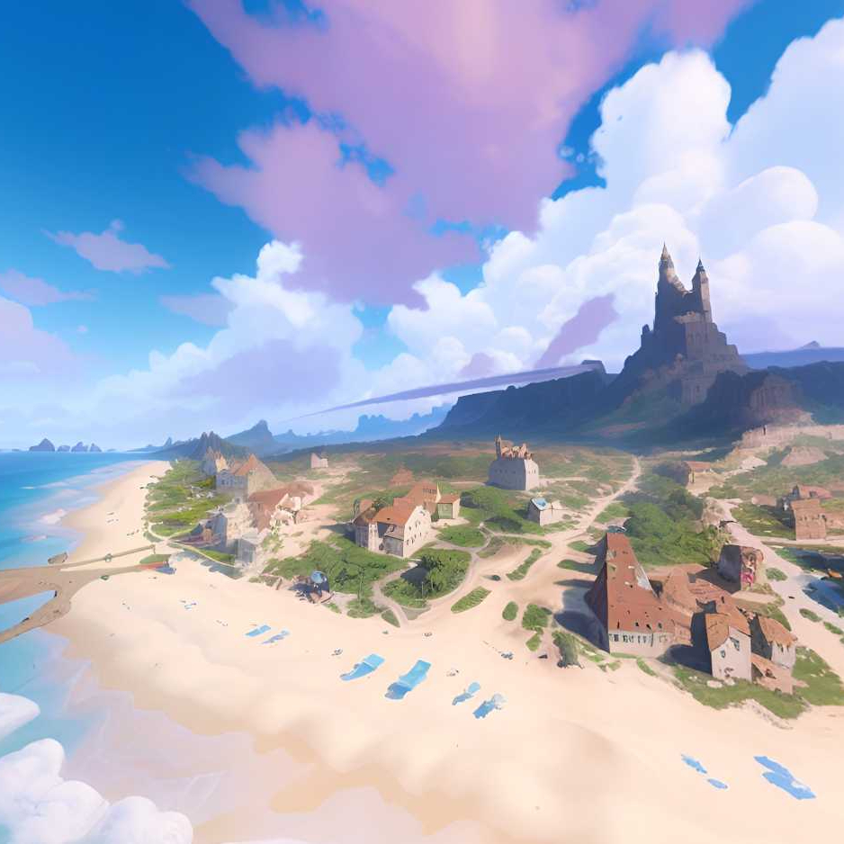 不同风格的小岛&mdash;&mdash;AI全景